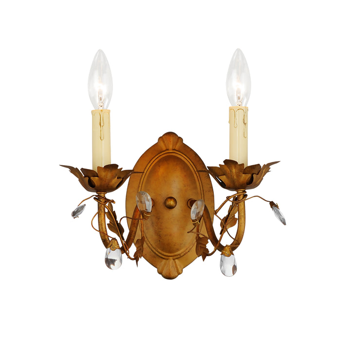 Maxim Elegante 2-Light Wall Sconce Model: 2857EG