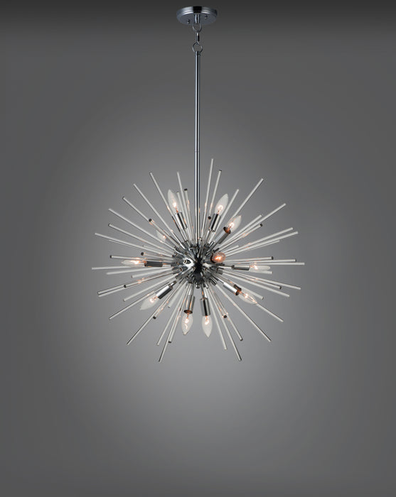 Maxim Polaris 12-Light Pendant Model: 28664CLPC