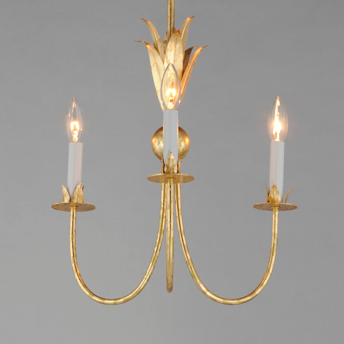 Maxim Paloma 3-Light Chandelier Model: 2883GL