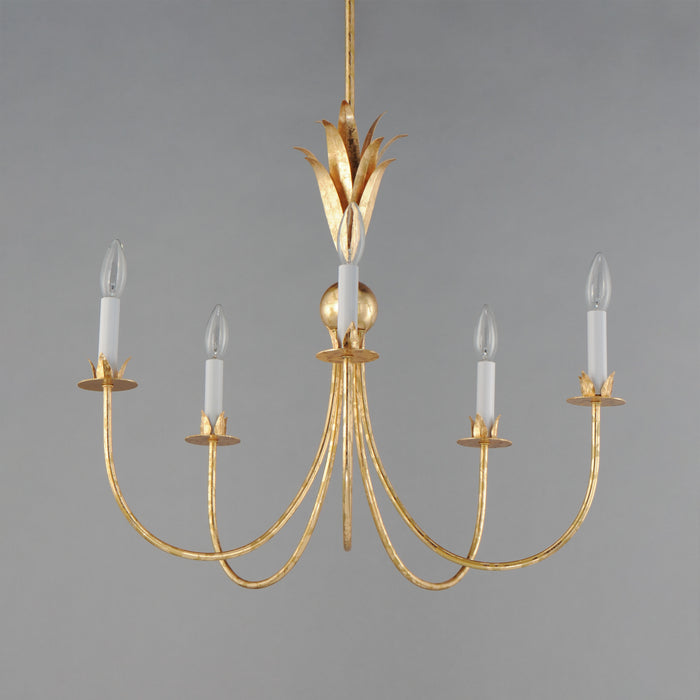 Maxim Paloma 5-Light Chandelier Model: 2885GL