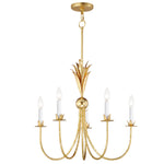 Maxim Paloma 5-Light Chandelier Model: 2885GL