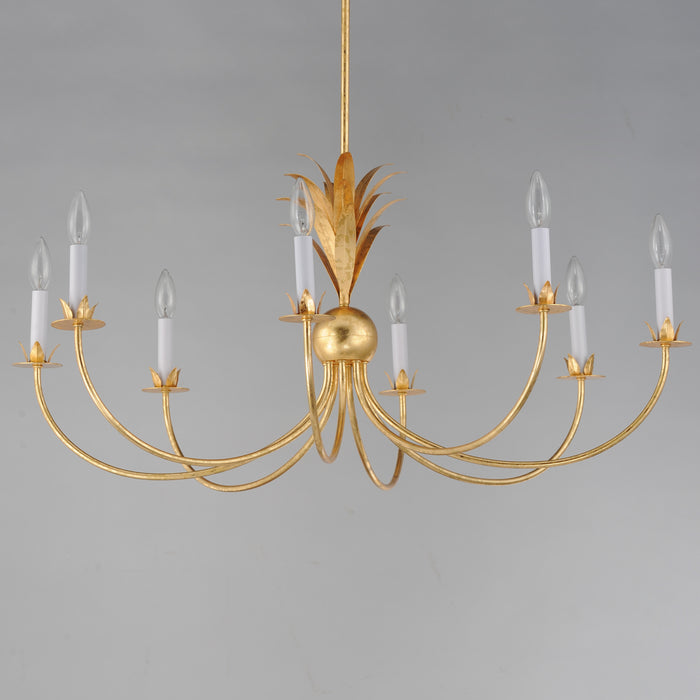 Maxim Paloma 8-Light Chandelier Model: 2888GL