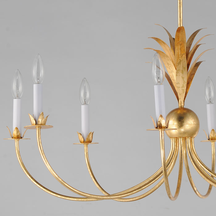 Maxim Paloma 8-Light Chandelier Model: 2888GL