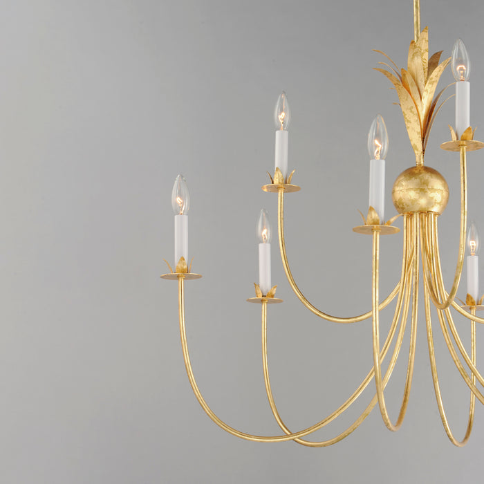 Maxim Paloma 9-Light Chandelier Model: 2889GL