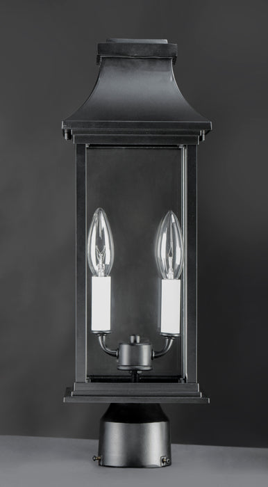 Maxim Vicksburg 2-Light Outdoor Post Mount Model: 30020CLBK