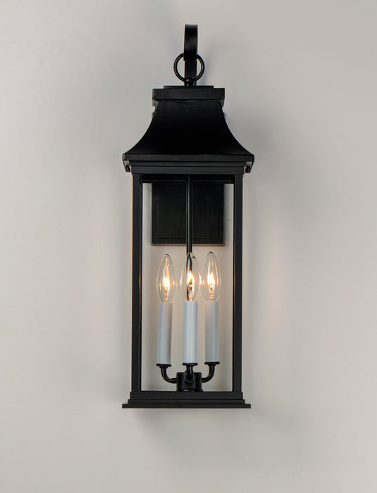 Maxim Vicksburg 3-Light Large Outdoor Wall Sconce Model: 30024CLBK