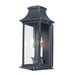 Maxim Vicksburg 2-Light Outdoor Pocket Wall Sconce Model: 30025CLBK