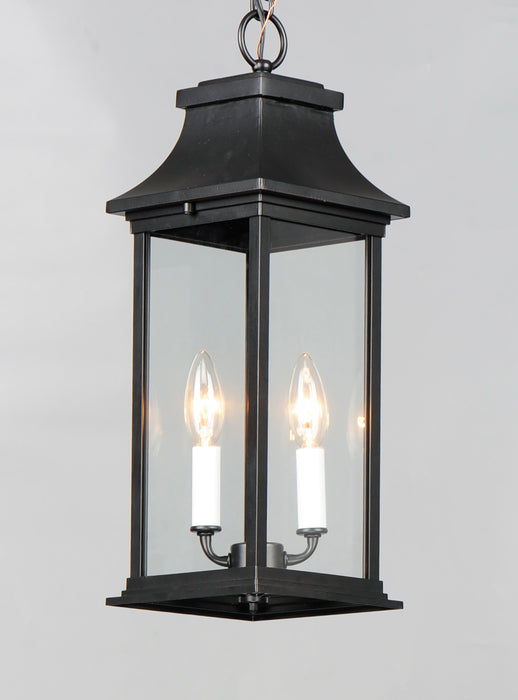 Maxim Vicksburg 2-Light Outdoor Hanging Lantern Model: 30029CLBK