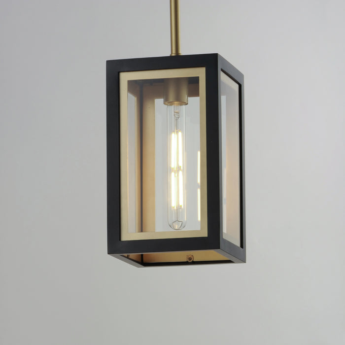 Maxim Neoclass 1-Light Outdoor Pendant Model: 30051CLBKGLD