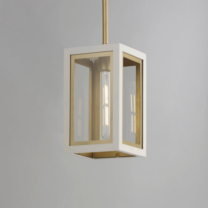 Maxim Neoclass 1-Light Outdoor Pendant Model: 30051CLWTGLD