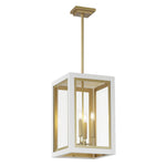 Maxim Neoclass 4-Light Outdoor Pendant Model: 30058CLWTGLD