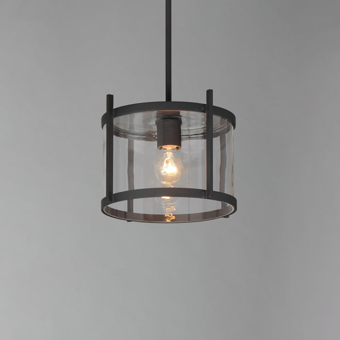 Maxim Belfry 1-Light Semi-Flush/Pendant Model: 30061CLBK