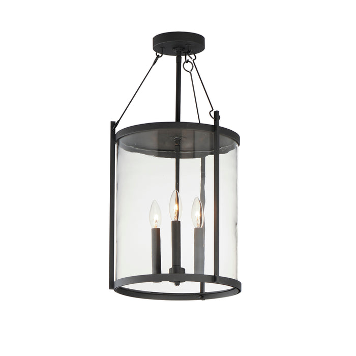 Maxim Belfry 3-Light Pendant Model: 30069CLBK