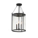 Maxim Belfry 3-Light Pendant Model: 30069CLBK