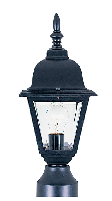 Maxim Builder Cast 1-Light Outdoor Pole/Post Lantern Model: 3006CLBK