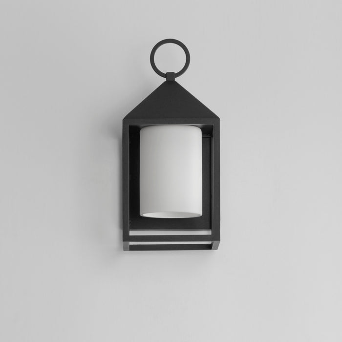 Maxim Aldous 1-Light Small Outdoor Sconce Model: 30071SWBK