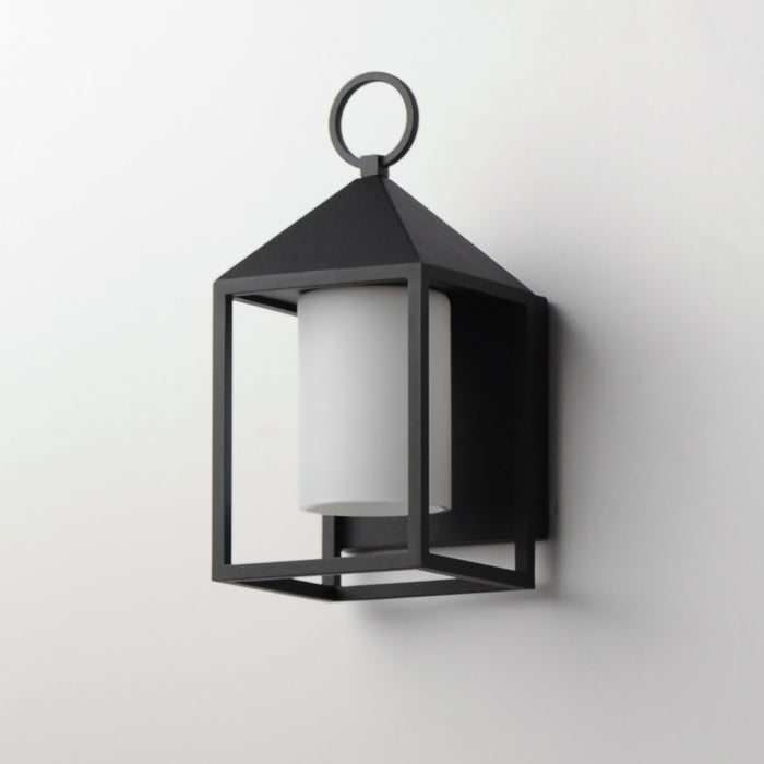 Maxim Aldous 1-Light Small Outdoor Sconce Model: 30071SWBK