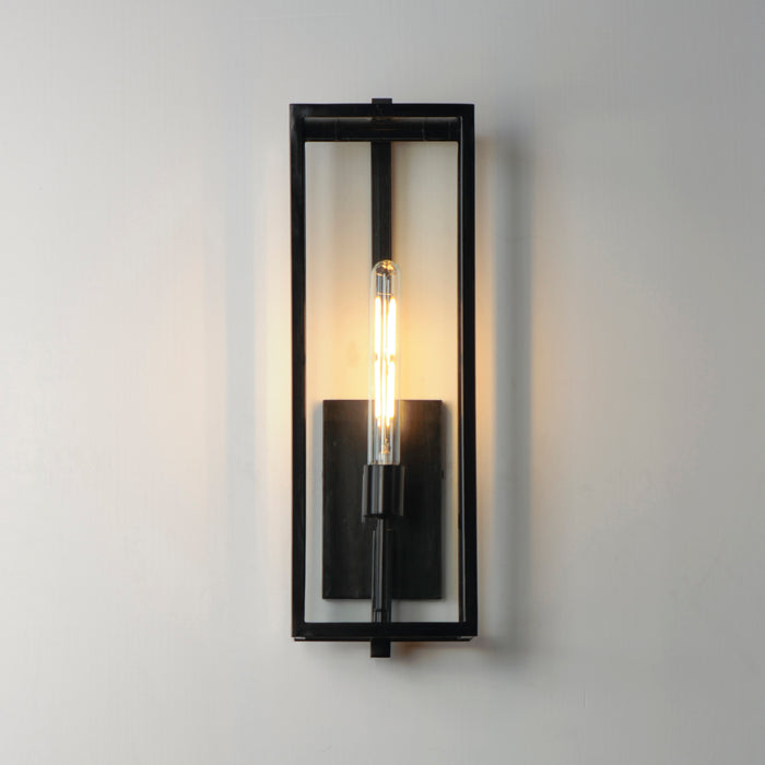 Maxim Catalina Large Outdoor Up-Light Wall Sconce Model: 30095CLDBZ