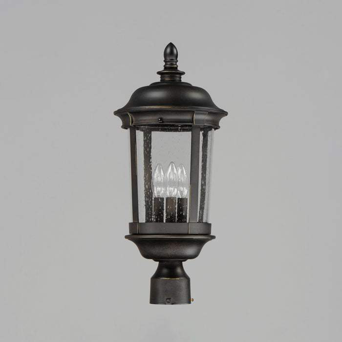 Maxim Dover Cast 3-Light Outdoor Pole/Post Lantern Model: 3021CDBZ