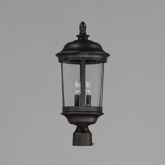 Maxim Dover Cast 3-Light Outdoor Pole/Post Lantern Model: 3021CDBZ