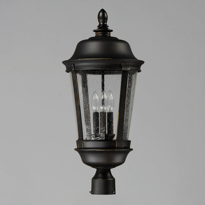 Maxim Dover Cast 3-Light Outdoor Pole/Post Lantern Model: 3022CDBZ