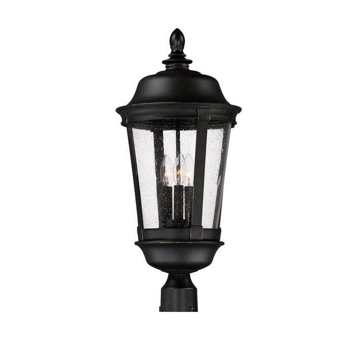 Maxim Dover Cast 3-Light Outdoor Pole/Post Lantern Model: 3022CDBZ