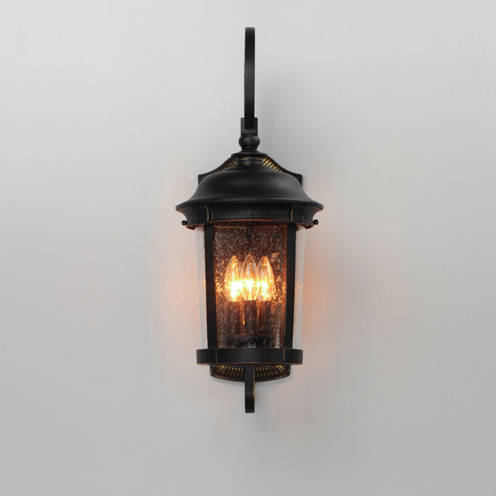 Maxim Dover Cast 3-Light Outdoor Wall Lantern Model: 3024CDBZ