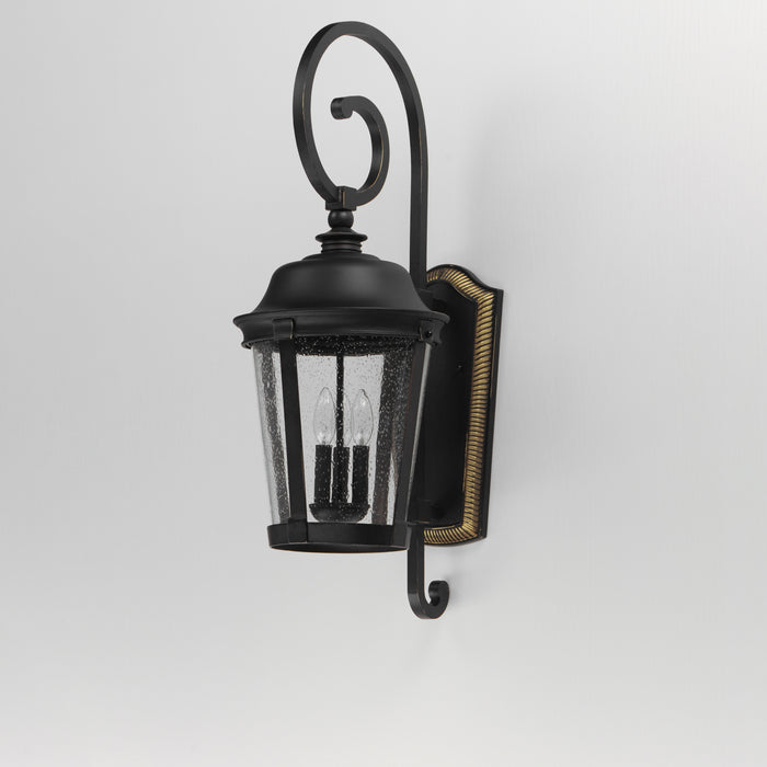 Maxim Dover Cast 3-Light Outdoor Wall Lantern Model: 3025CDBZ