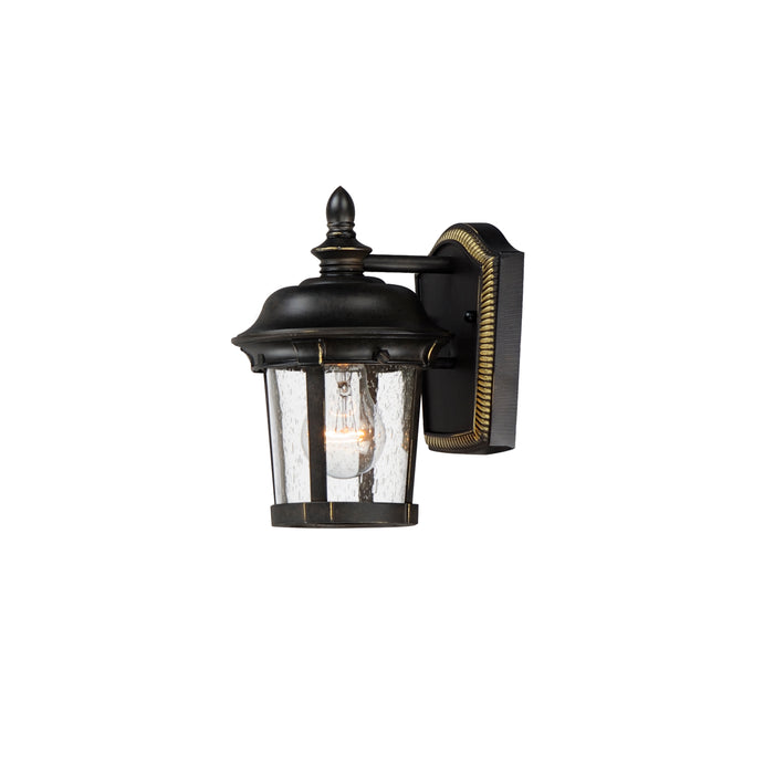 Maxim Dover Cast 1-Light Outdoor Wall Lantern Model: 3026CDBZ