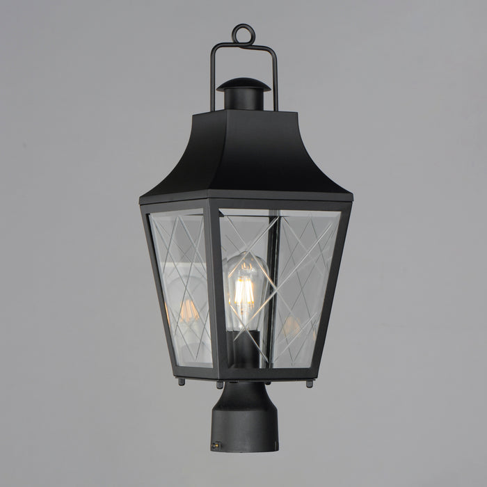 Maxim Storybook 1-Light Outdoor Post Model: 30360CLBK