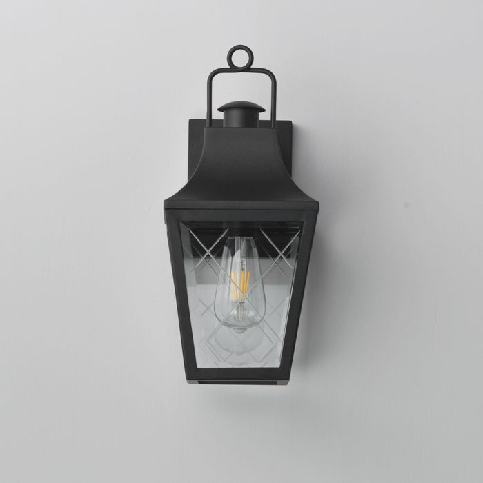 Maxim Storybook 1-Light Outdoor Small Wall Sconce Model: 30361CLBK