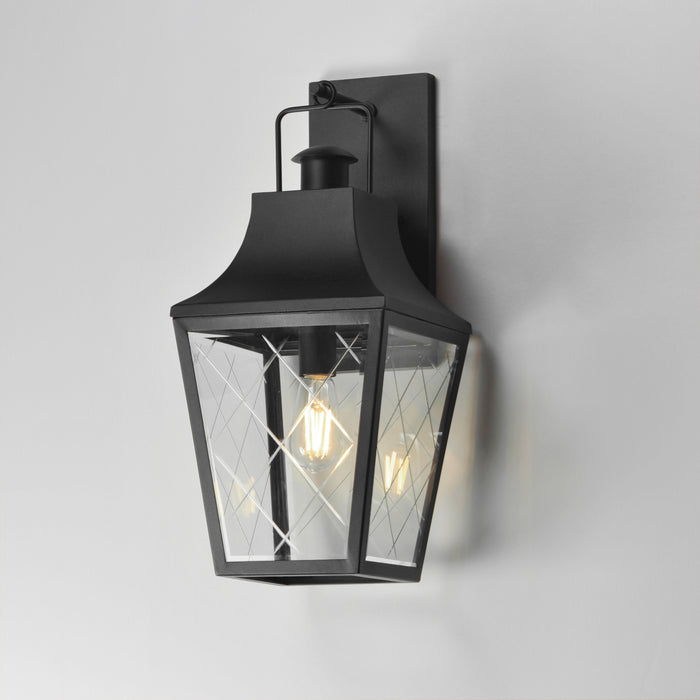 Maxim Storybook 1-Light Outdoor Large Wall Sconce Model: 30363CLBK