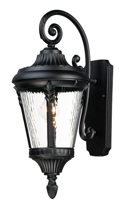 Maxim Sentry 1-Light Outdoor Wall Sconce Model: 3054WGBK