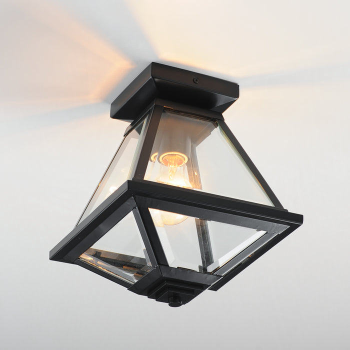 Maxim Prism 9 Outdoor Flush Mount Model: 30560CLBK