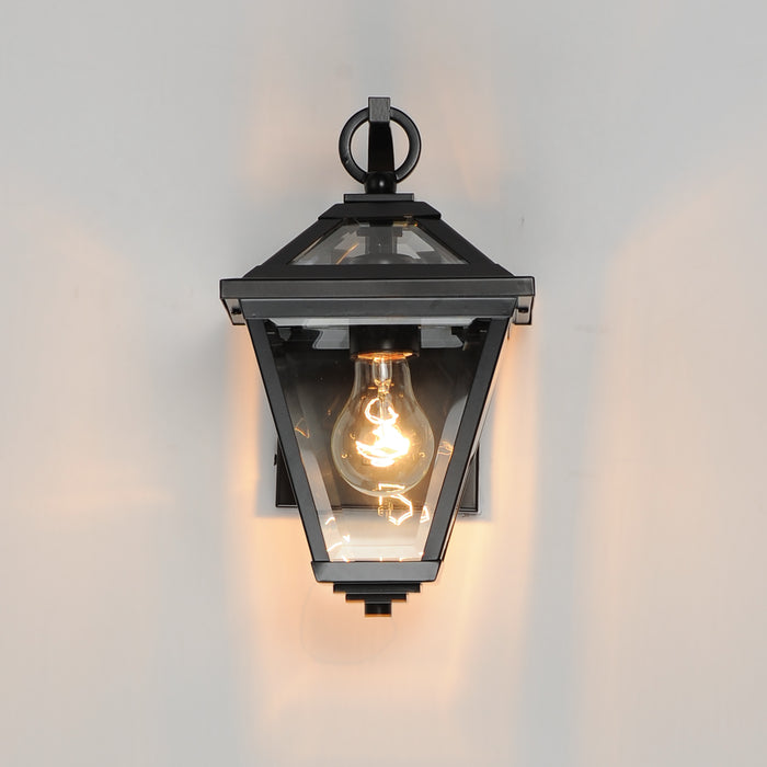 Maxim Prism 12 Outdoor Wall Sconce Model: 30562CLBK