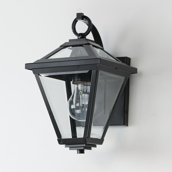 Maxim Prism 12 Outdoor Wall Sconce Model: 30562CLBK