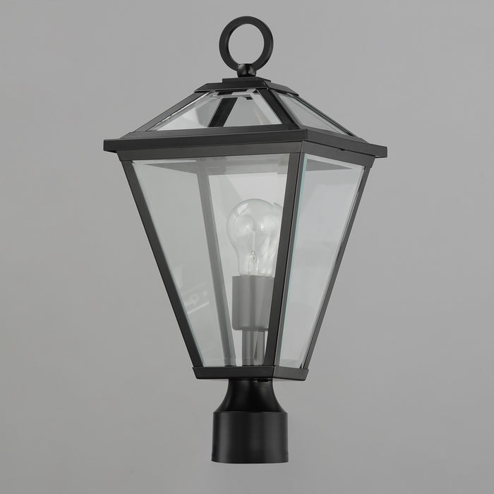 Maxim Prism 1-Light Outdoor Post Lantern Model: 30568CLBK