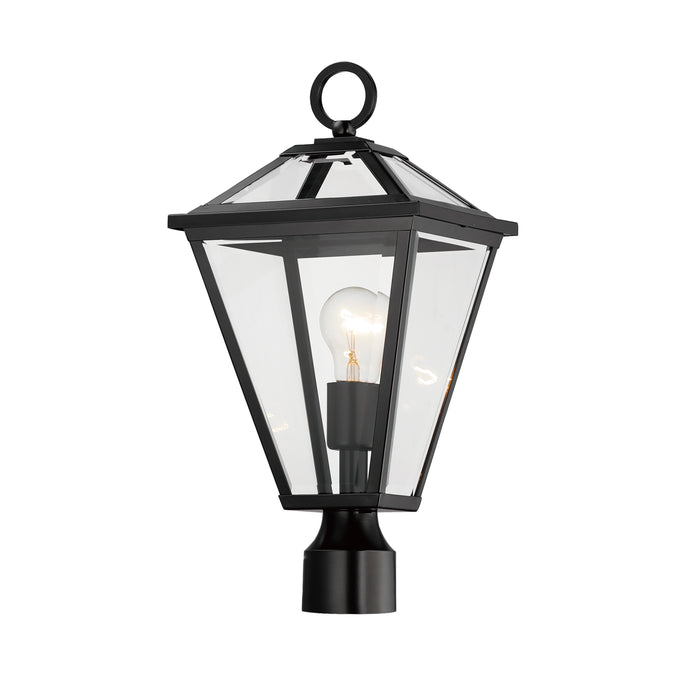 Maxim Prism 1-Light Outdoor Post Lantern Model: 30568CLBK