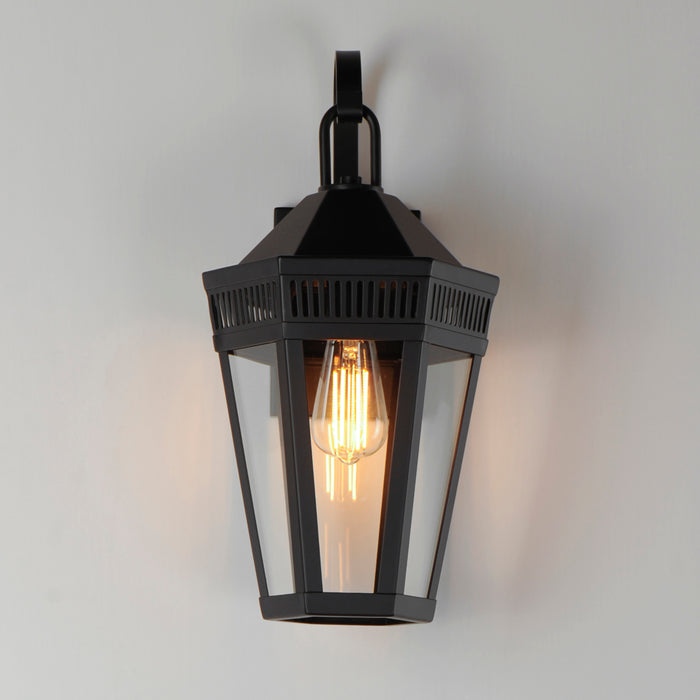 Maxim Oxford Outdoor 1-Light Wall Sconce Large Model: 30592CLBK