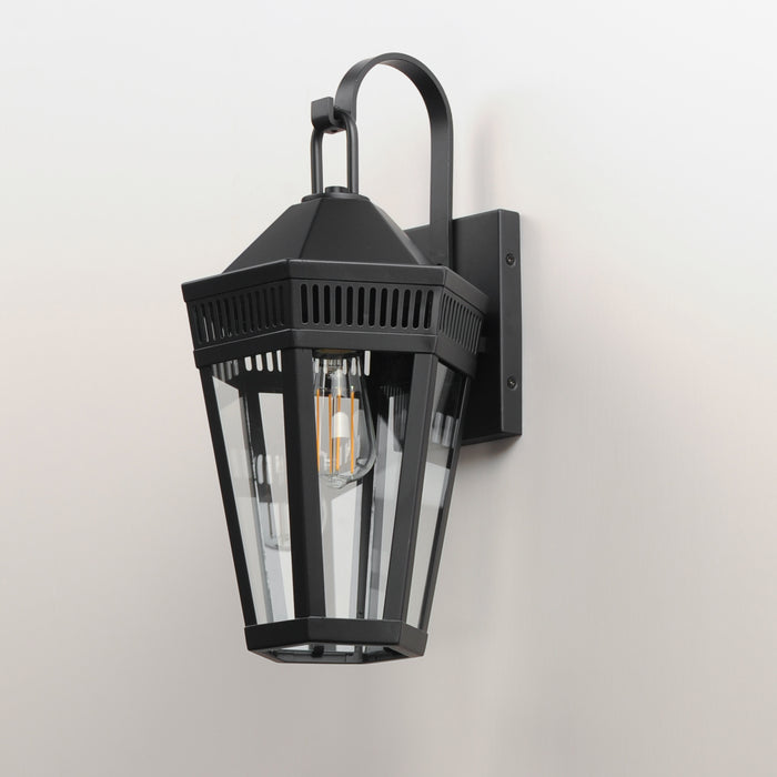 Maxim Oxford Outdoor 1-Light Wall Sconce Large Model: 30592CLBK