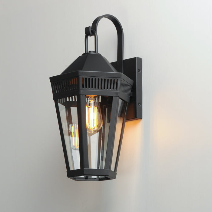 Maxim Oxford Outdoor 1-Light Wall Sconce Large Model: 30592CLBK