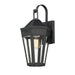 Maxim Oxford Outdoor 1-Light Wall Sconce Large Model: 30592CLBK