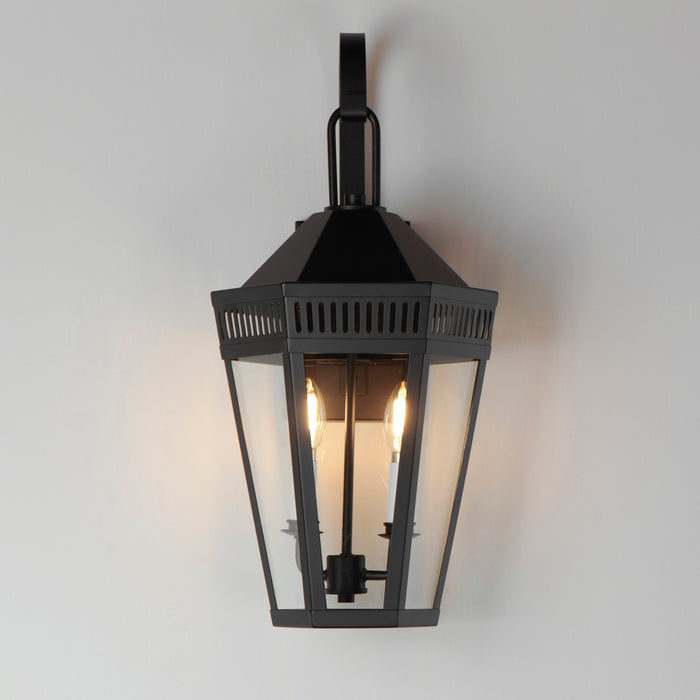 Maxim Oxford Outdoor 2-Light Wall Sconce Model: 30594CLBK