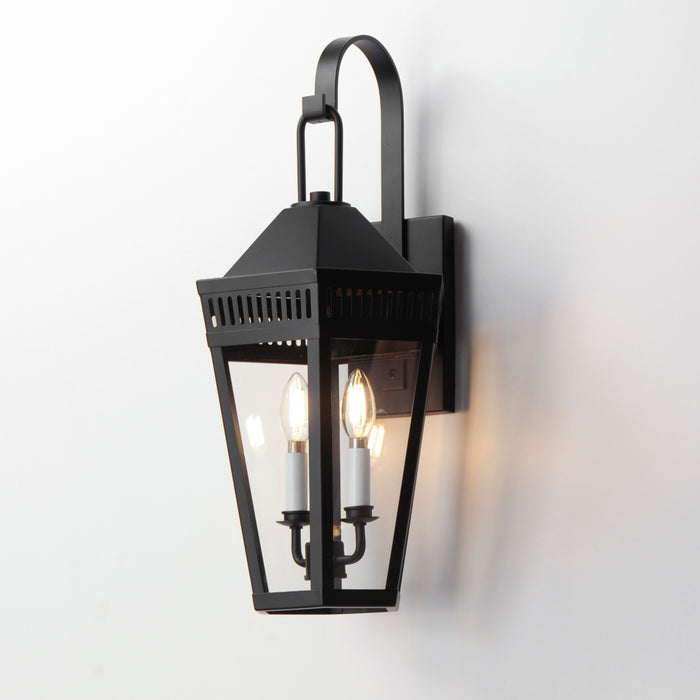 Maxim Oxford Outdoor 2-Light Wall Sconce Model: 30594CLBK