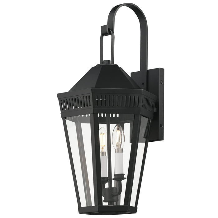 Maxim Oxford Outdoor 2-Light Wall Sconce Model: 30594CLBK