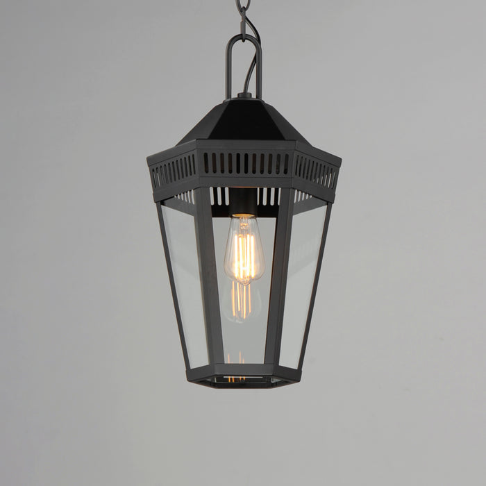 Maxim Oxford Outdoor 1-Light Pendant Model: 30596CLBK