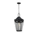 Maxim Oxford Outdoor 1-Light Pendant Model: 30596CLBK