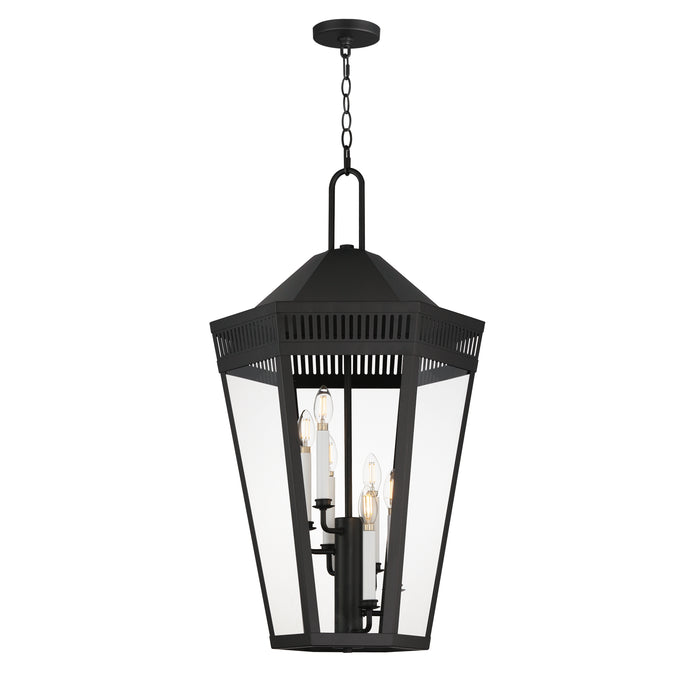 Maxim Oxford Outdoor 6-Light Pendant Model: 30598CLBK