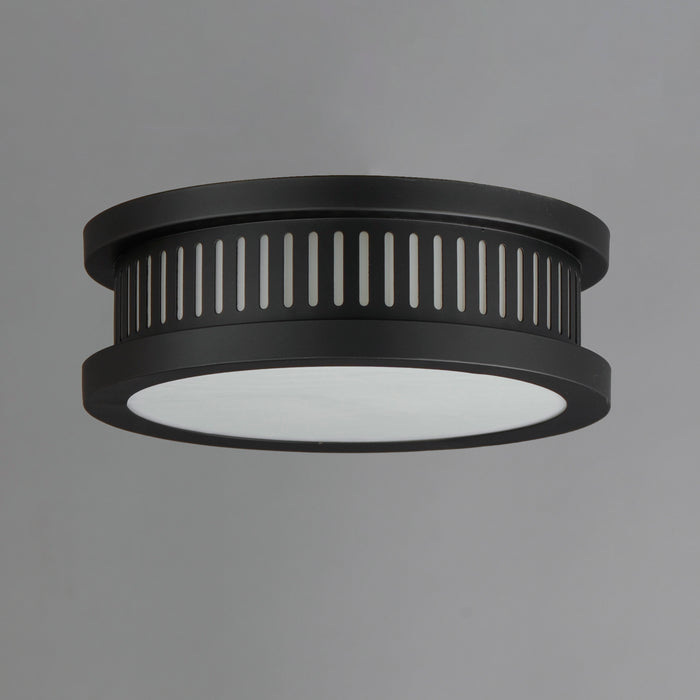 Maxim Oxford Outdoor 3-Light Flush Mount Model: 30599WTBK