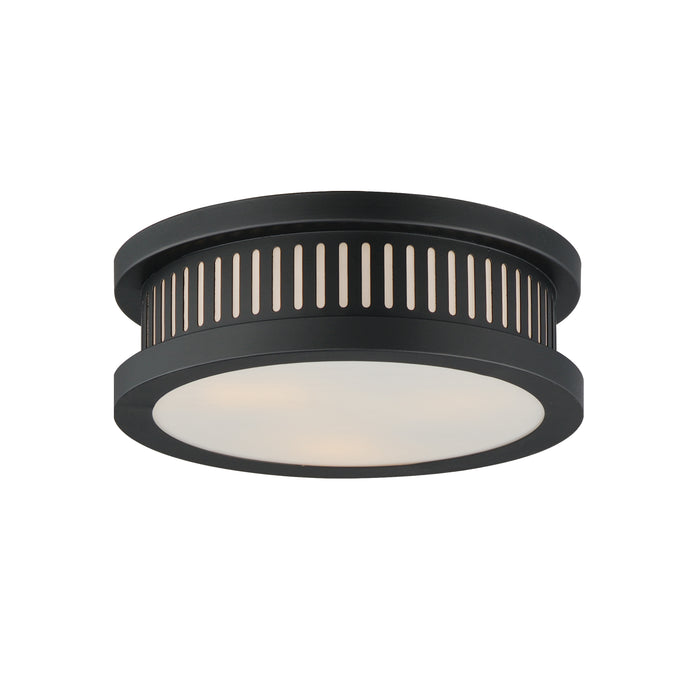 Maxim Oxford Outdoor 3-Light Flush Mount Model: 30599WTBK